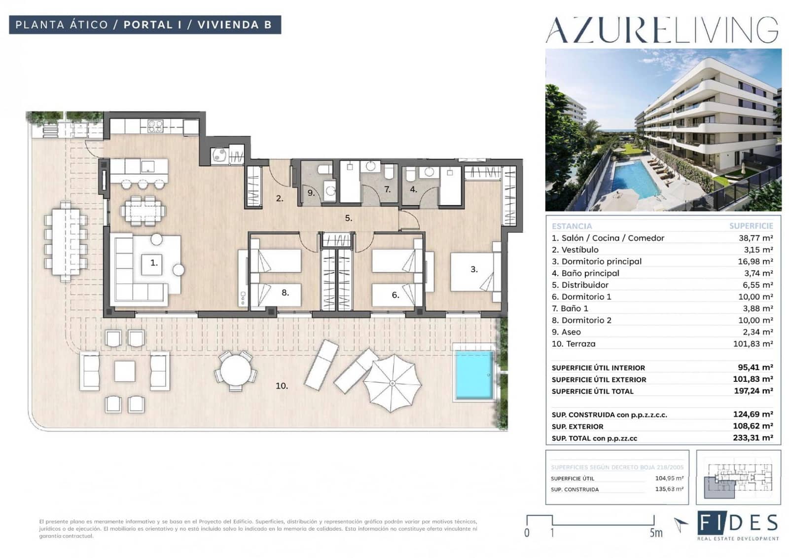 3 bedroom Flat for sale in Torre del Mar with pool garage - € 759,500 (Ref: 9956423)