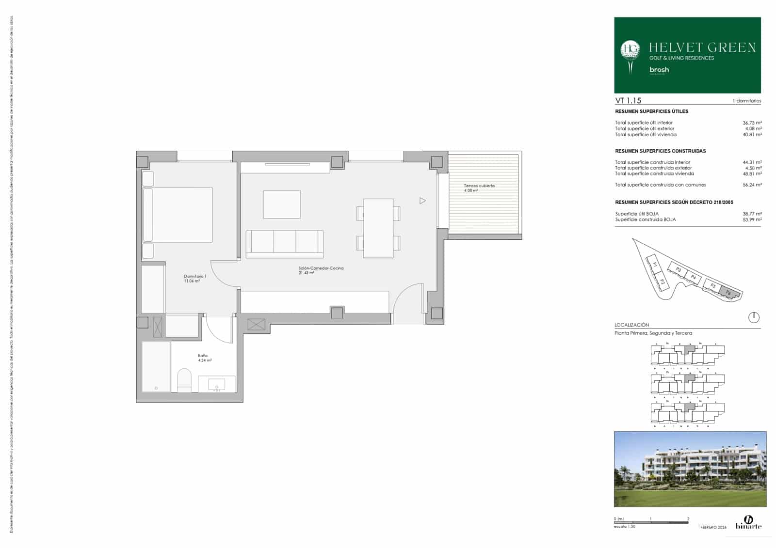 1 sypialnia Apartament na sprzedaż w Las Lagunas de Mijas z basenem garażem - 248 000 € (Ref: 9956424)