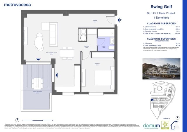 1 soverom Leilighet til salgs i Pulpí med svømmebasseng garasje - € 211 000 (Ref: 9956427)