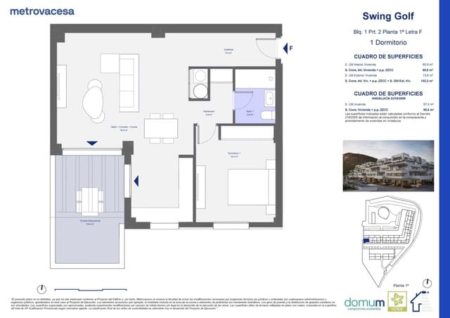 1 camera da letto Appartamento in vendita in Pulpí con garage - 211.000 € (Rif: 9956427)