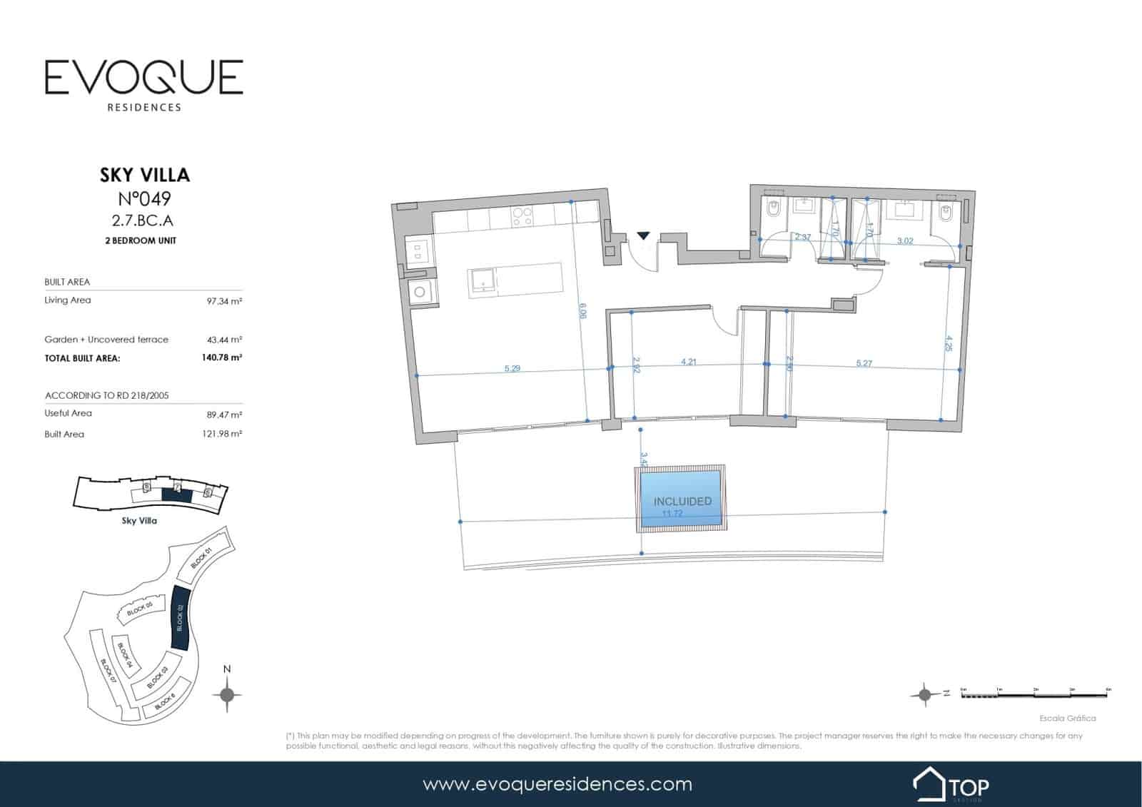 2 bedroom Flat for sale in Fuengirola with pool garage - € 720,000 (Ref: 9956433)