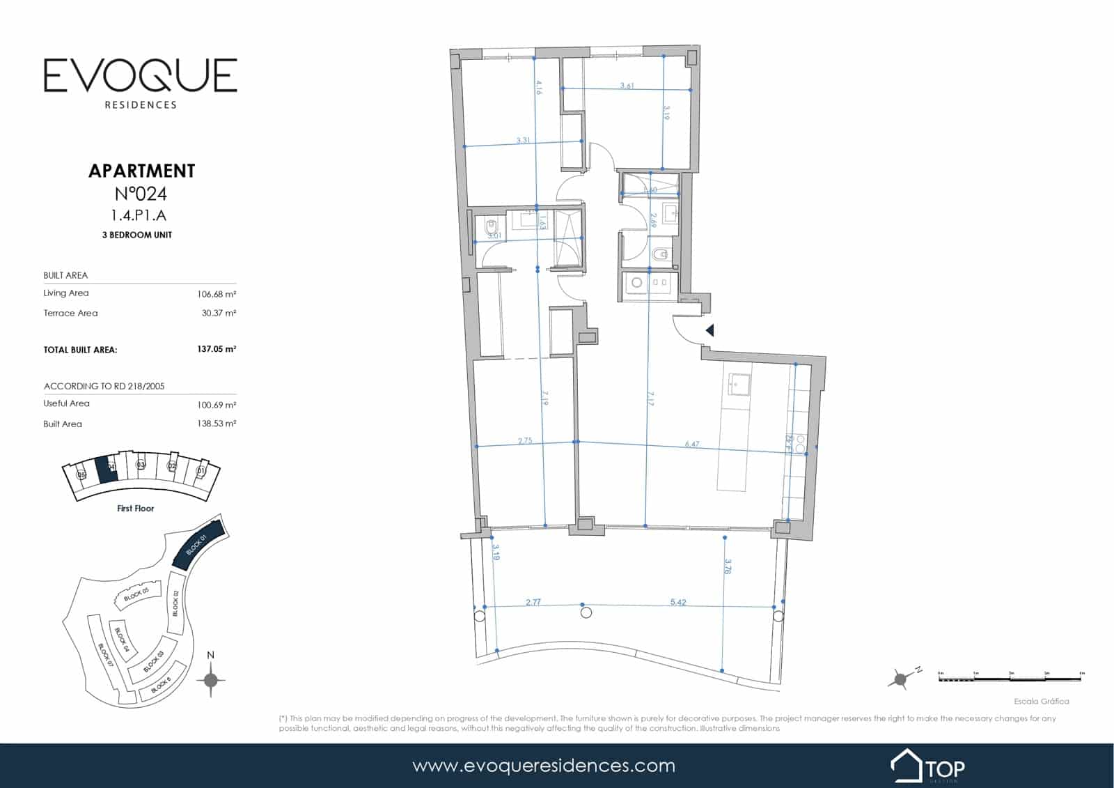 3 soveværelse Lejlighed til salg i Fuengirola med swimmingpool garage - € 599.000 (Ref: 9956437)