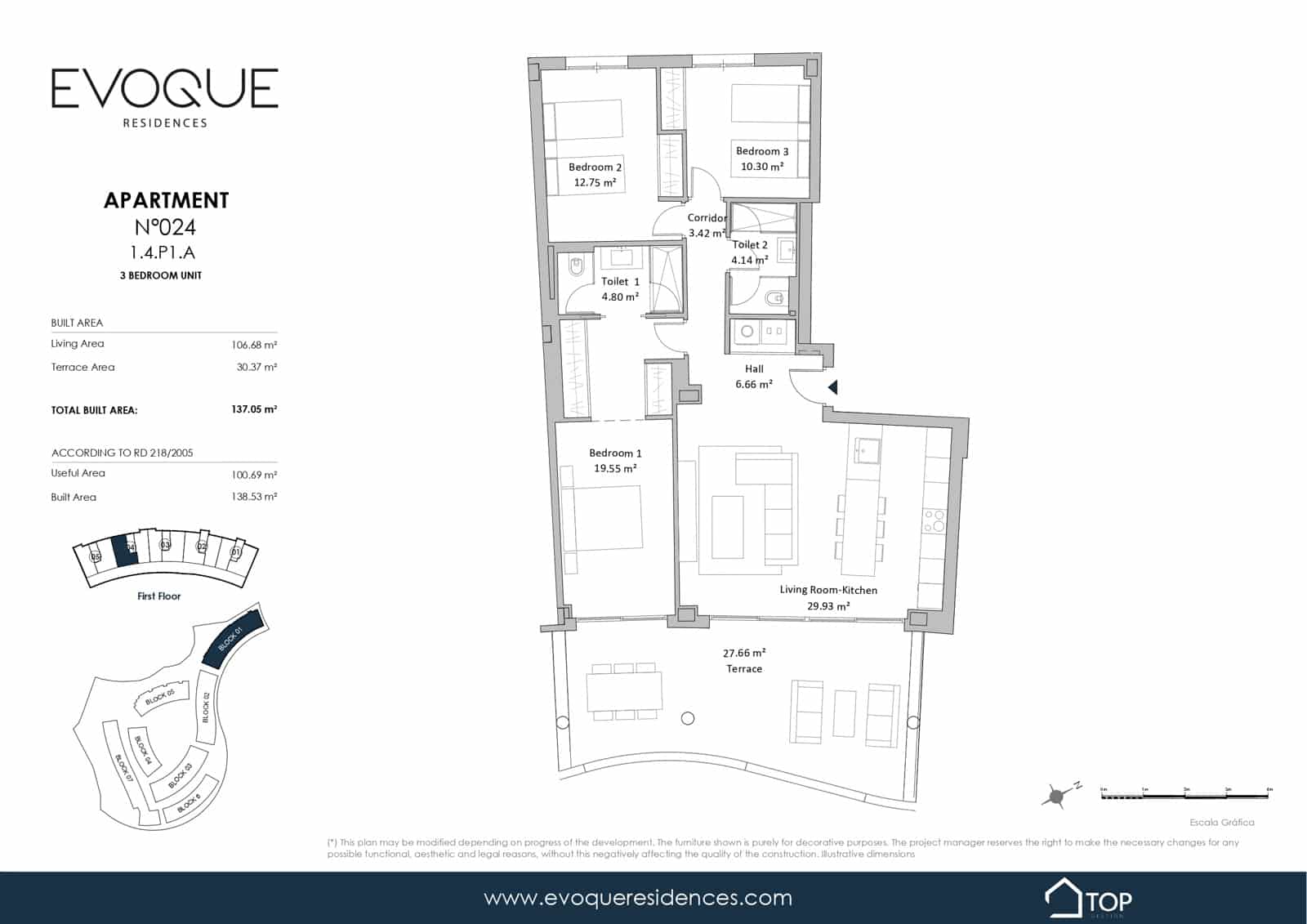 3 soveværelse Lejlighed til salg i Fuengirola med swimmingpool garage - € 599.000 (Ref: 9956437)