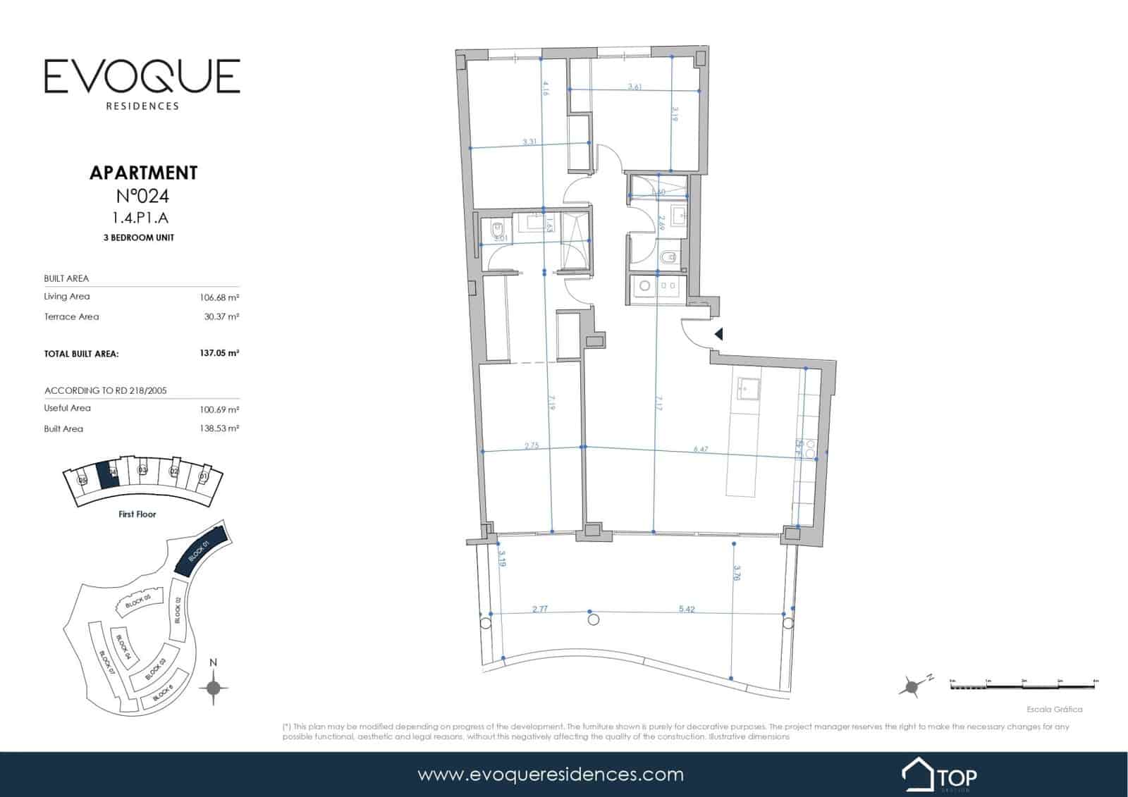 3 sypialnia Apartament na sprzedaż w Fuengirola z garażem - 599 000 € (Ref: 9956437)
