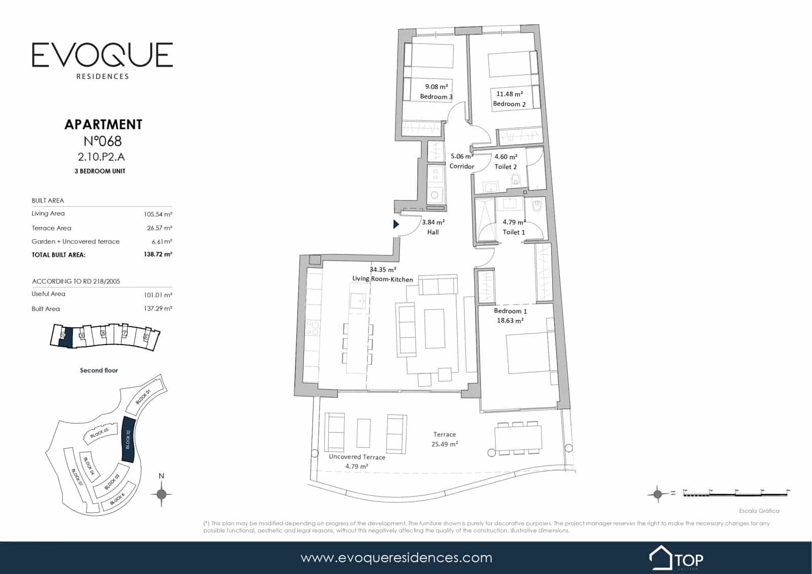 3 soveværelse Lejlighed til salg i Fuengirola med swimmingpool garage - € 730.000 (Ref: 9956439)