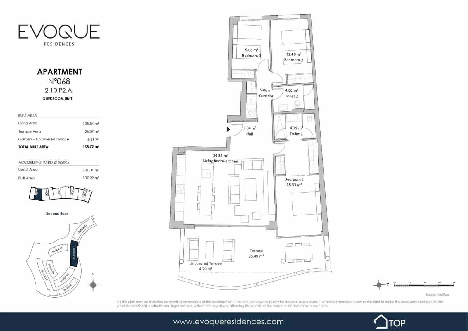 3 sypialnia Apartament na sprzedaż w Fuengirola z basenem garażem - 730 000 € (Ref: 9956439)