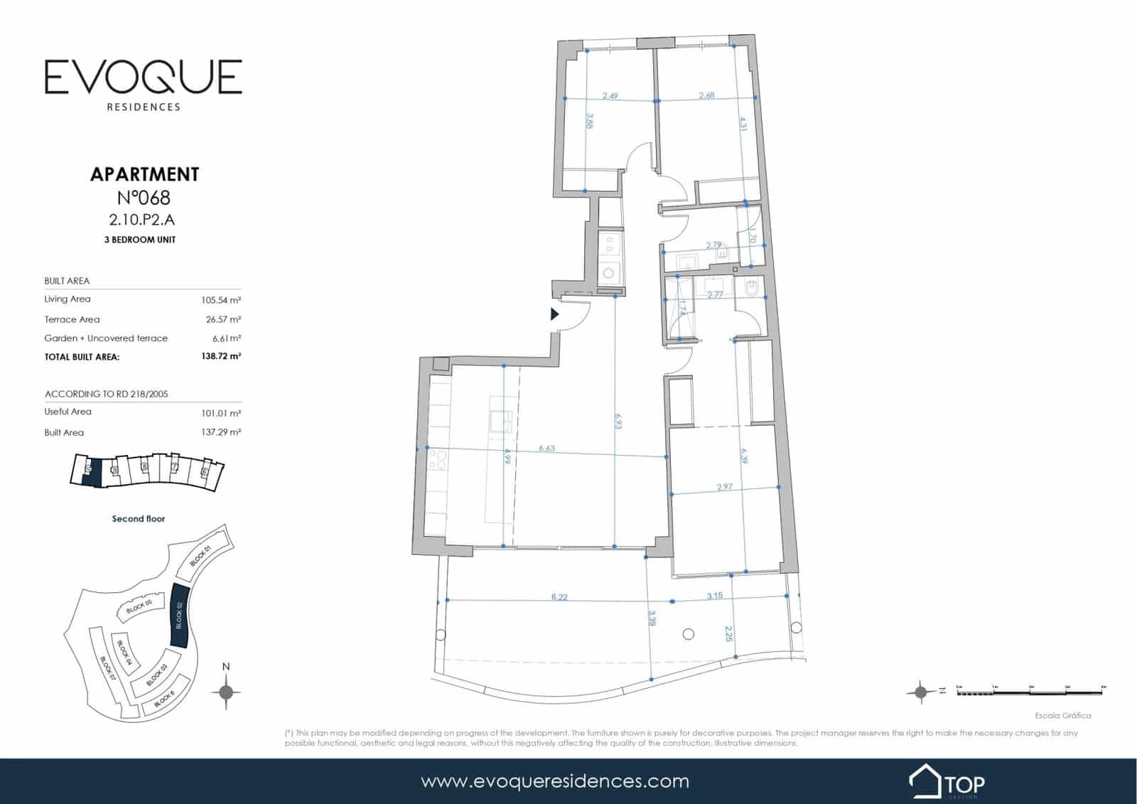 3 sypialnia Apartament na sprzedaż w Fuengirola z basenem garażem - 730 000 € (Ref: 9956439)
