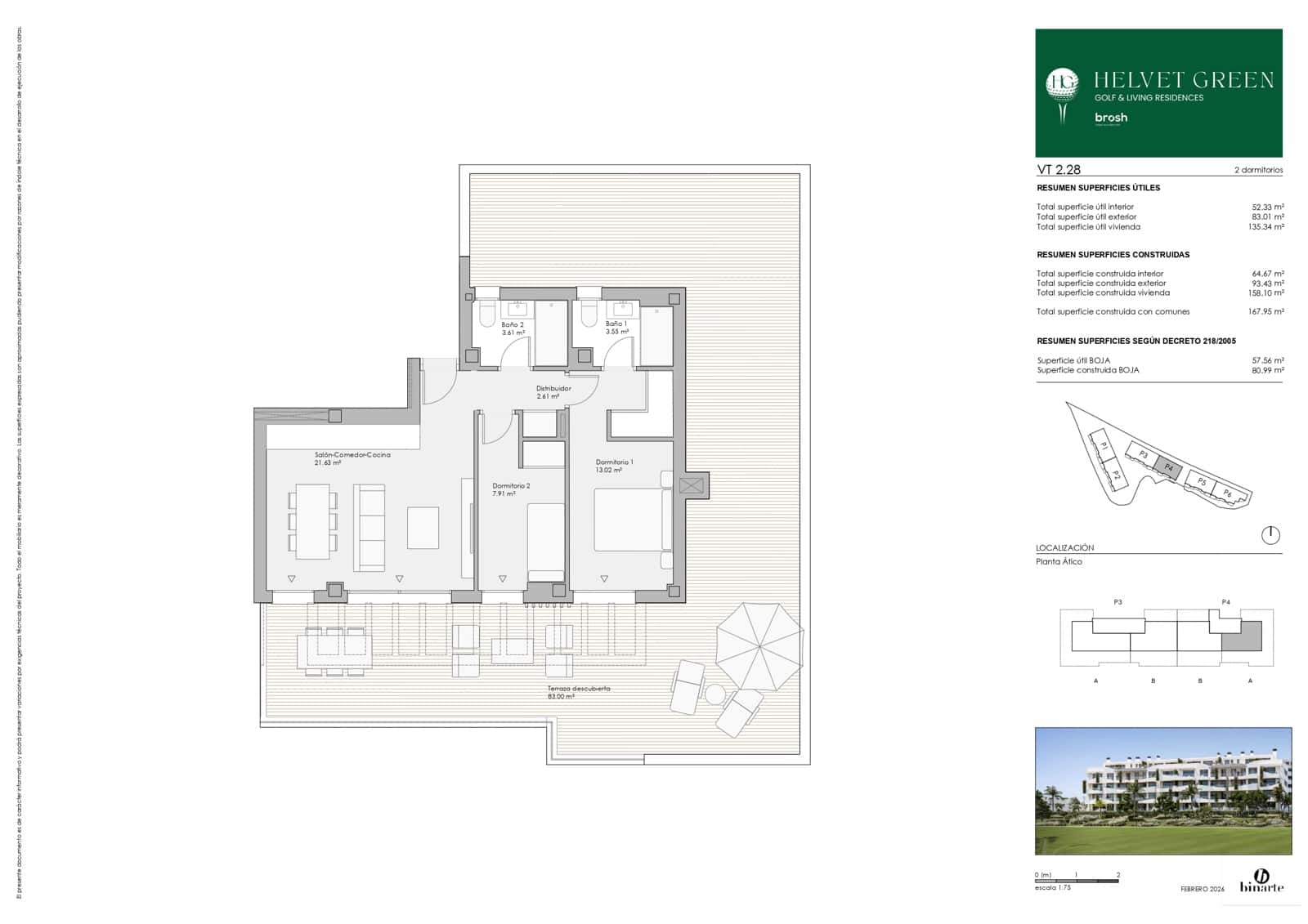 2 soverom Penthouse til salgs i Las Lagunas de Mijas med svømmebasseng garasje - € 590 000 (Ref: 9956445)