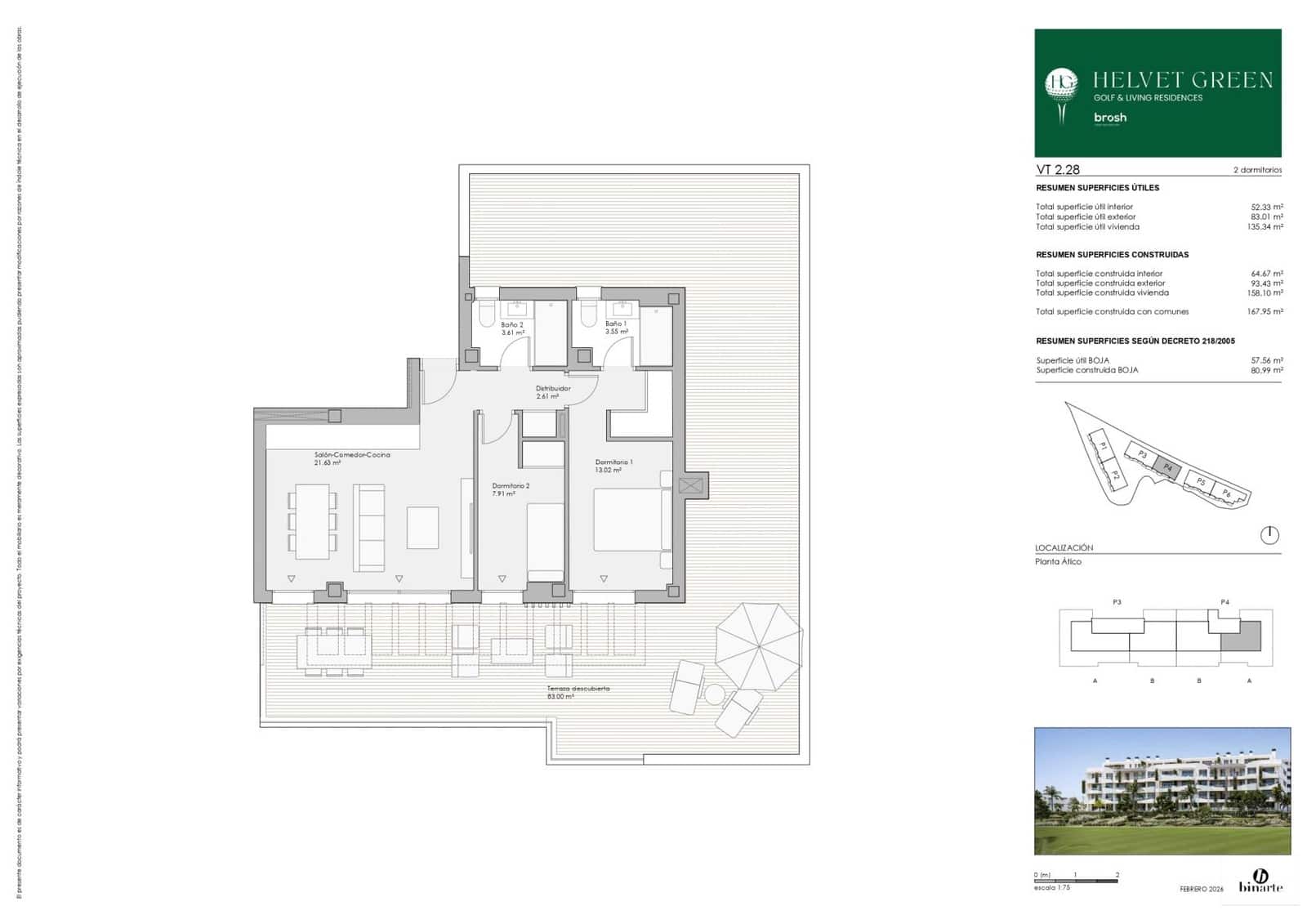 2 sovrum Lägenhet till salu i Mijas Golf med pool garage - 599 000 € (Ref: 9956445)