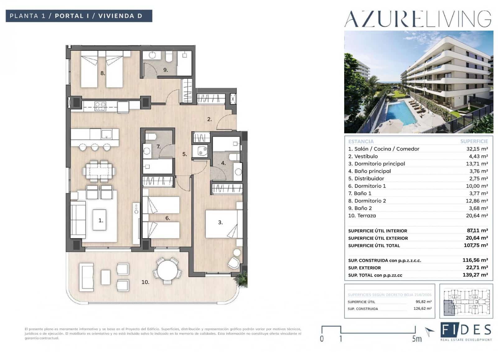 3 slaapkamer Appartement te koop in Torre del Mar met zwembad garage - € 516.000 (Ref: 9956448)