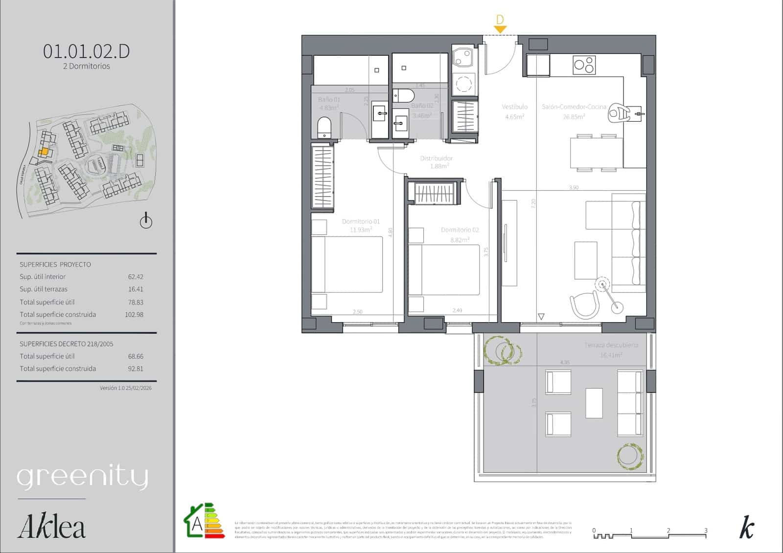 2 bedroom Apartment for sale in Mijas Costa with pool garage - € 389,000 (Ref: 9956458)