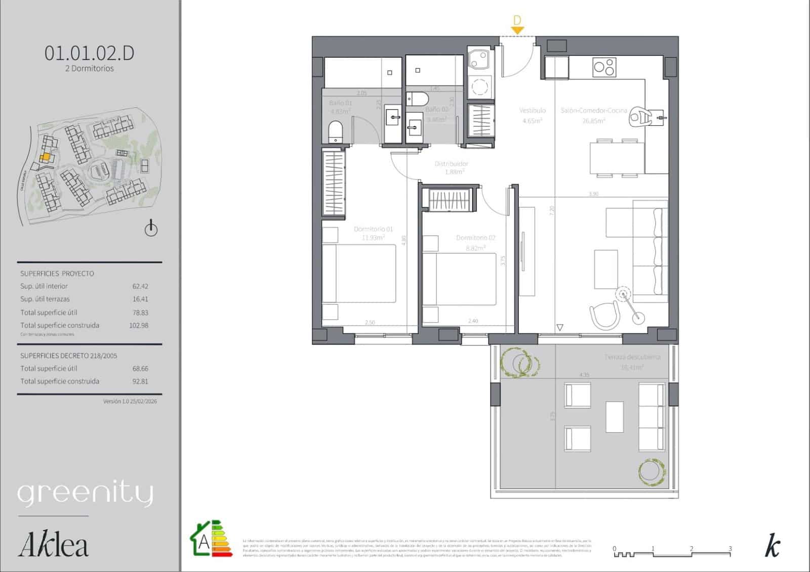 2 bedroom Apartment for sale in Mijas Costa with garage - € 389,000 (Ref: 9956458)