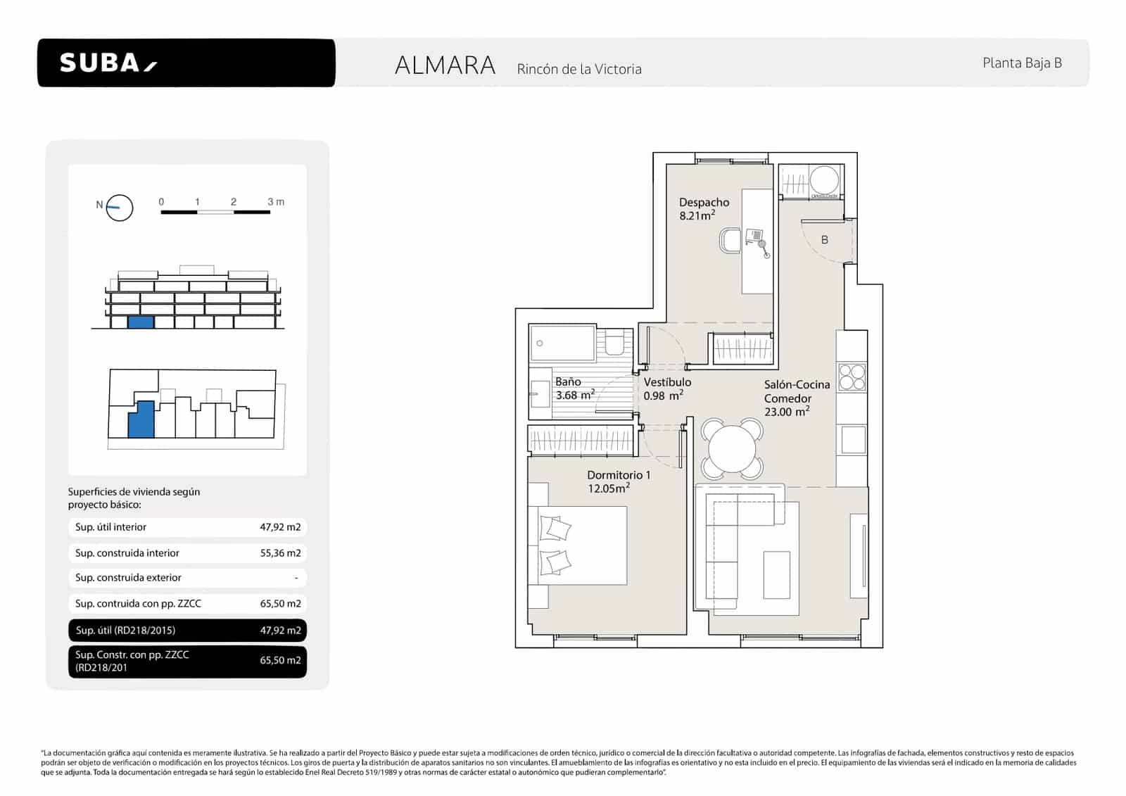 2 Zimmer Apartment zu verkaufen in Torre de Benagalbon mit Pool Garage - 313.000 € (Ref: 9956462)