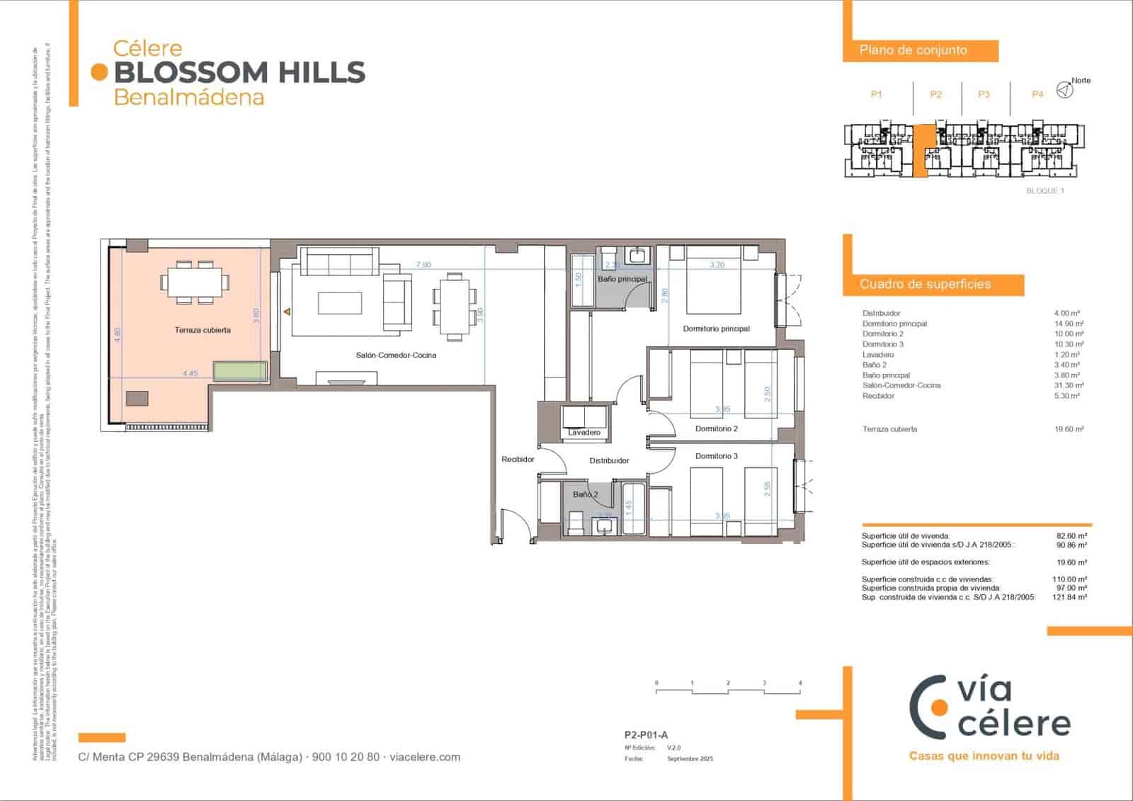 Apartamento de 3 habitaciones en Benalmádena en venta con piscina garaje - 467.100 € (Ref: 9956465)