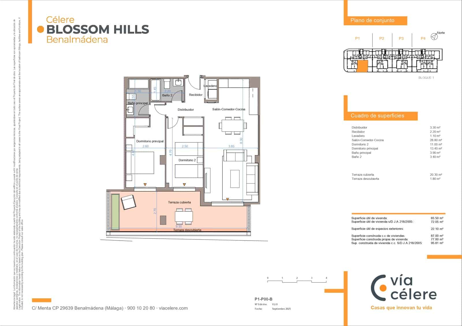 2 bedroom Apartment for sale in Benalmadena with pool garage - € 366,800 (Ref: 9956468)