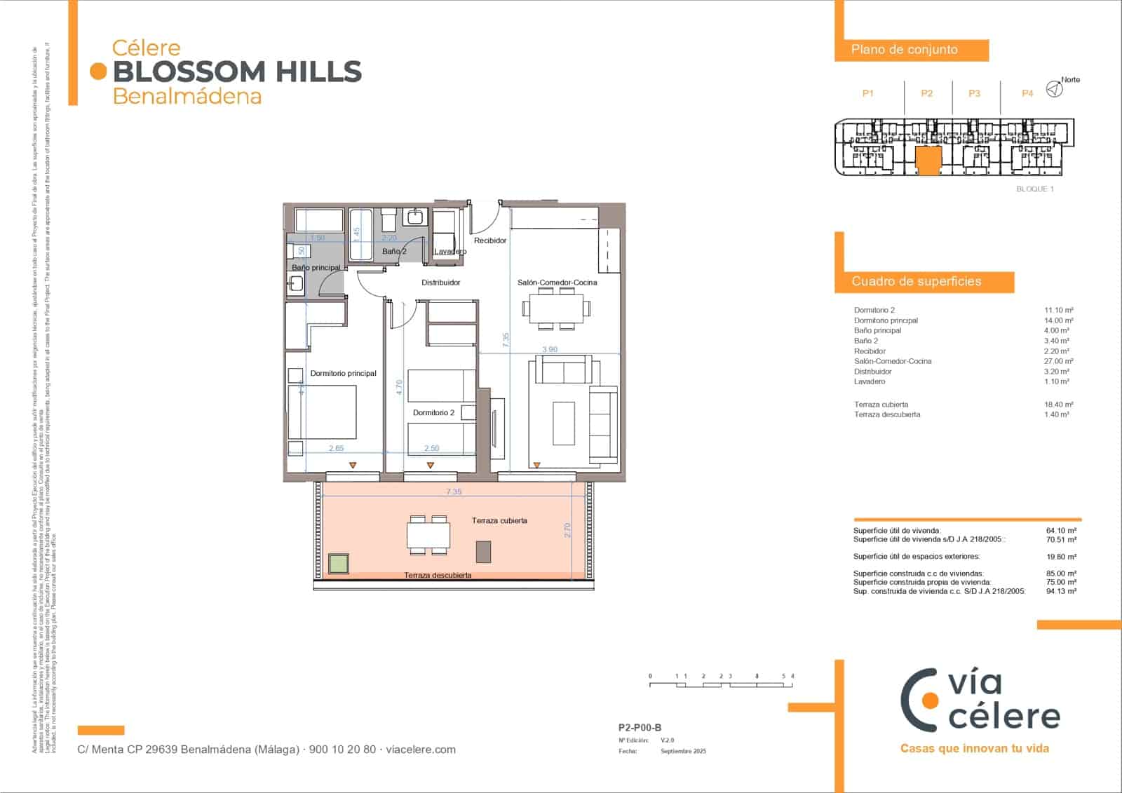 2 bedroom Apartment for sale in Benalmadena with pool garage - € 357,300 (Ref: 9956469)
