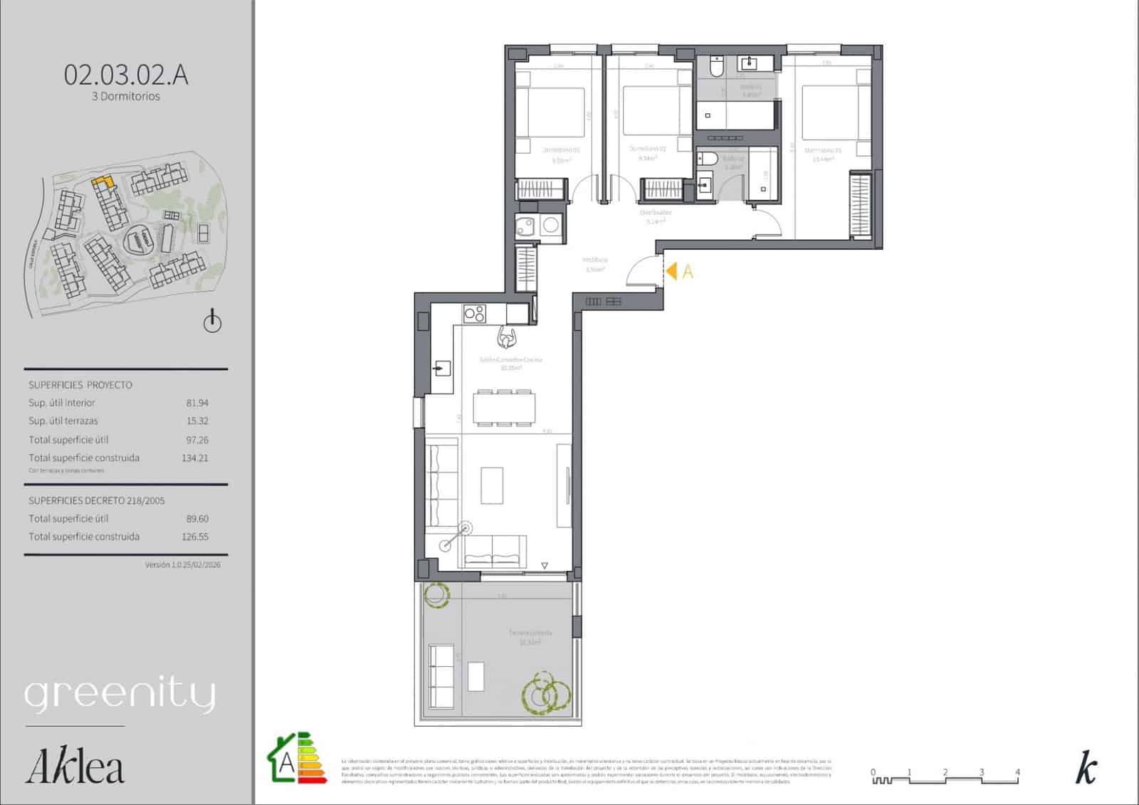 3 sovrum Lägenhet till salu i El Faro med pool garage - 473 000 € (Ref: 9956476)