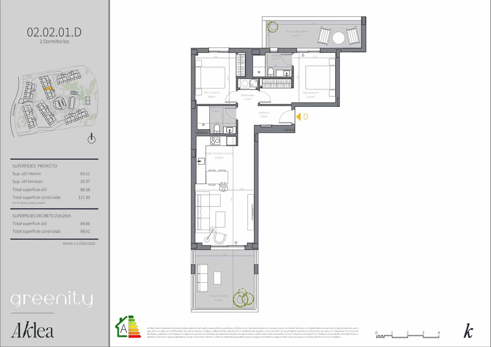 2 soverom Leilighet til salgs i Mijas med svømmebasseng garasje - € 368 000 (Ref: 9956478)