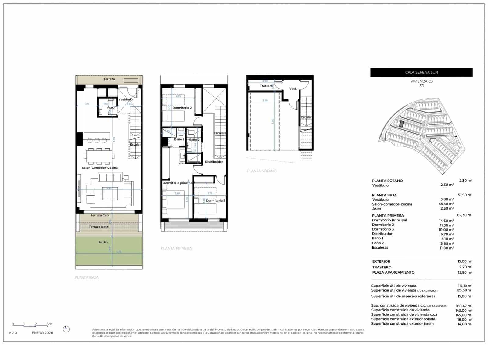 Casa de 3 habitaciones en La Cala de Mijas en venta con piscina garaje - 752.000 € (Ref: 9956481)