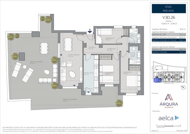 3 bedroom Flat for sale in Vélez-Málaga with pool garage - € 364,000 (Ref: 9958755)