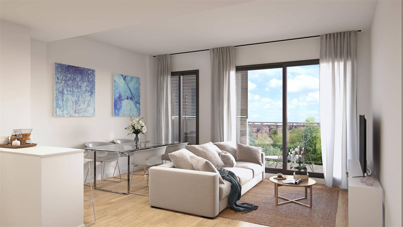 3 bedroom Apartment for sale in Malaga city with pool garage - € 430,000 (Ref: 9960990)