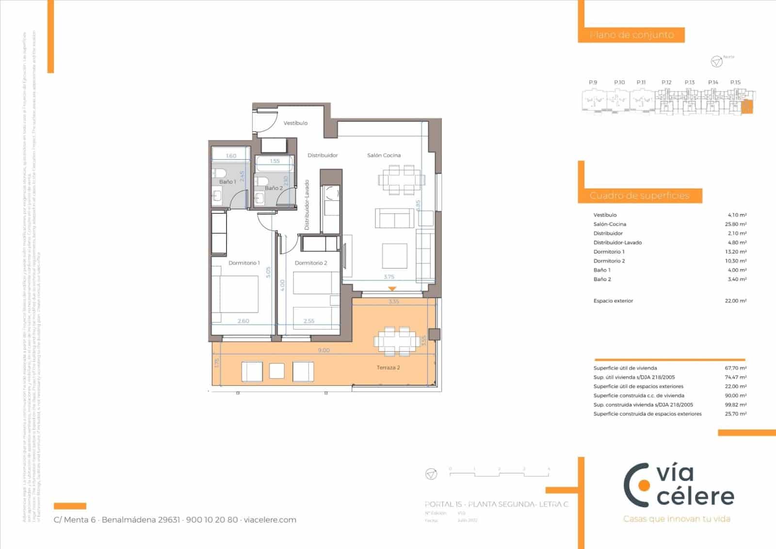 2 bedroom Flat for sale in Benalmadena with pool garage - € 485,000 (Ref: 9964322)