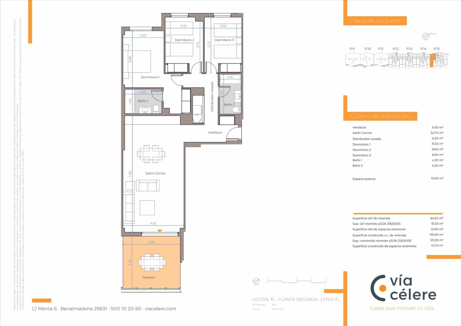3 slaapkamer Penthouse te koop in Benalmadena met zwembad garage - € 540.600 (Ref: 9964324)