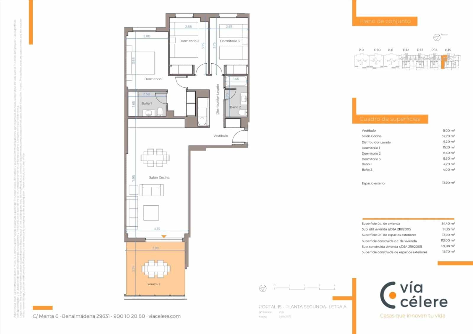 3 Zimmer Wohnung zu verkaufen in Benalmadena mit Pool Garage - 540.600 € (Ref: 9964324)