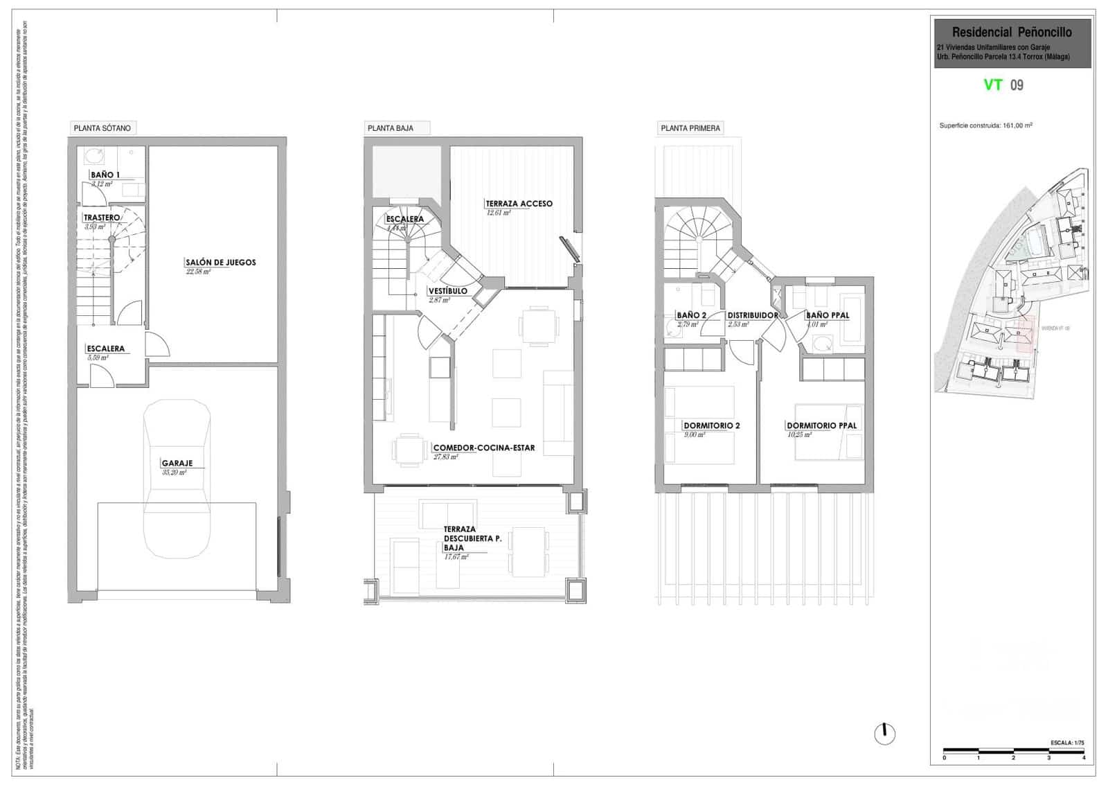 2 bedroom Townhouse for sale in El Penoncillo with pool garage - € 346,000 (Ref: 9965571)