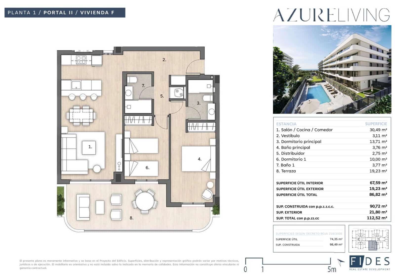 2 chambre Appartement à vendre à Torre del Mar avec piscine garage - 426 500 € (Ref: 9981401)