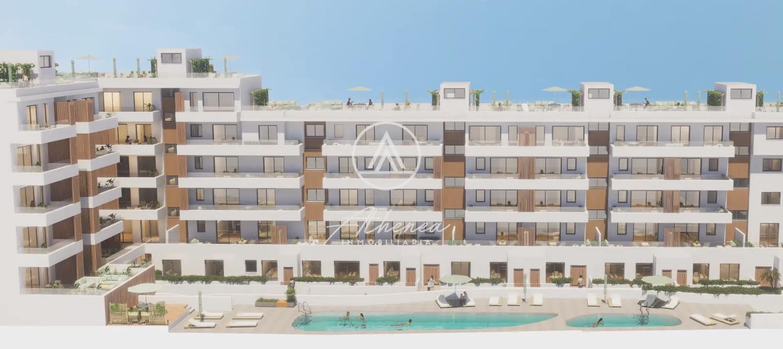 3 bedroom Flat for sale in Roquetas de Mar with pool - € 242,000 (Ref: 9938624)