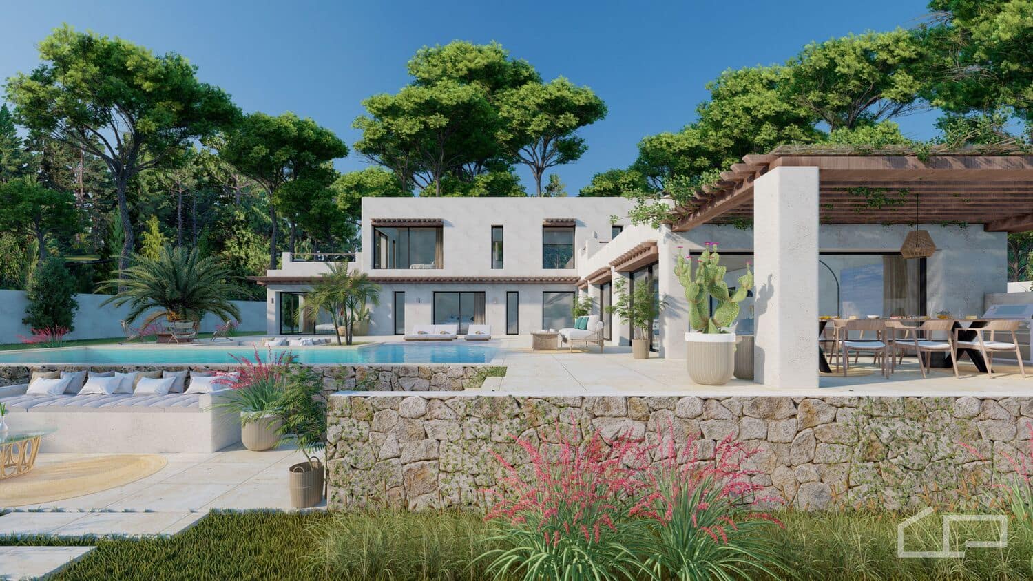 Chalet de 4 habitaciones en Javea / Xàbia en venta con piscina garaje - 1.995.000 € (Ref: 9950676)