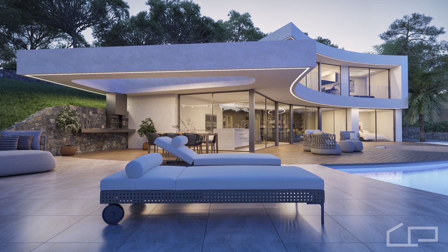 4 soverom Villa til salgs i Javea / Xabia med svømmebasseng garasje - € 1 180 000 (Ref: 9953184)