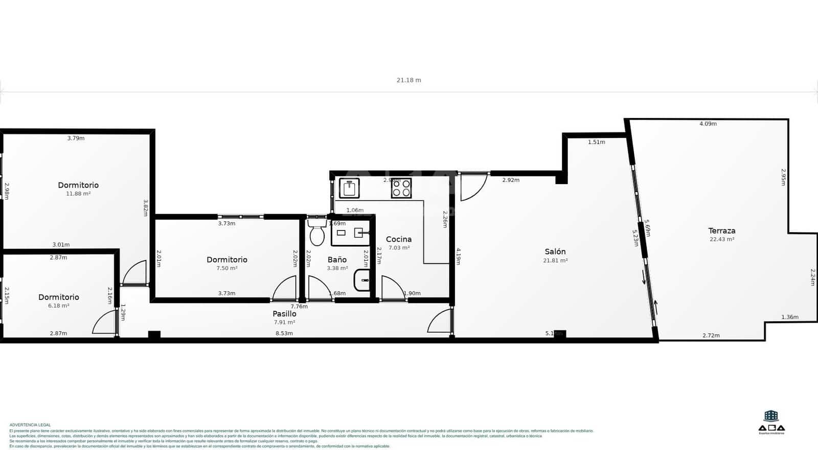 3 bedroom Penthouse for sale in Puig - € 259,000 (Ref: 10078431)