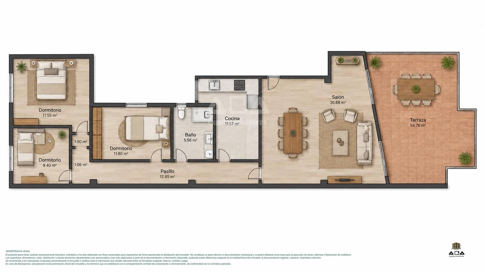3 soverom Penthouse til salgs i Puig - € 279 000 (Ref: 9945813)