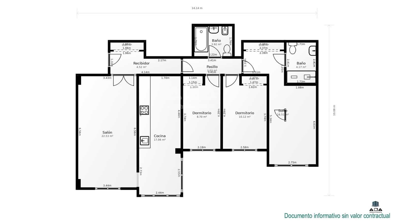 3 sovrum Lägenhet till salu i Las Rozas de Madrid med pool garage - 639 000 € (Ref: 9945815)
