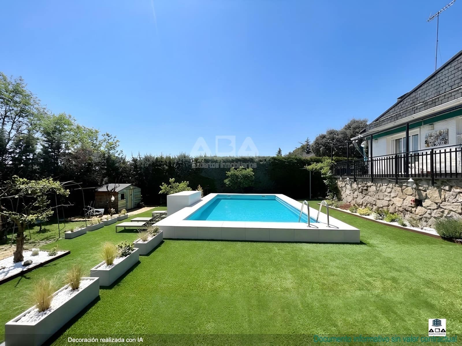 Chalet de 2 habitaciones en Valdemorillo en venta con piscina garaje - 425.000 € (Ref: 9945818)