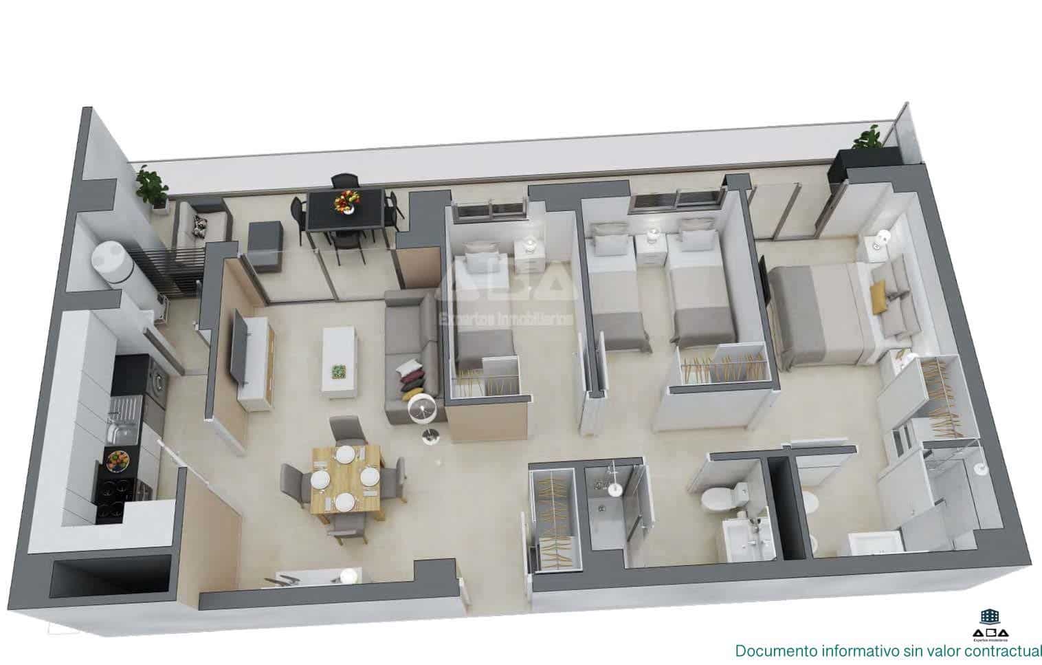 3 soveværelse Lejlighed til salg i Cabanes med swimmingpool garage - € 305.817 (Ref: 9945823)