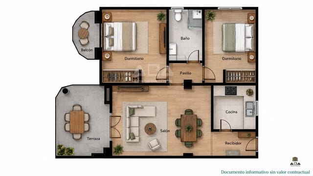 2 quarto Apartamento de Praia para venda em Alcossebre, Alcalá de Xivert com piscina - 229 000 € (Ref: 9945827)