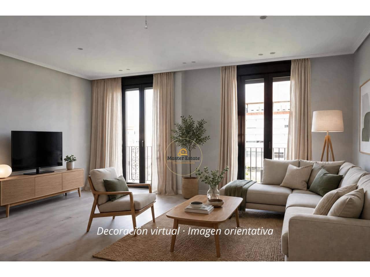 3 sypialnia Mieszkanie na sprzedaż w Miasto Walencja - 790 000 € (Ref: 9978105)