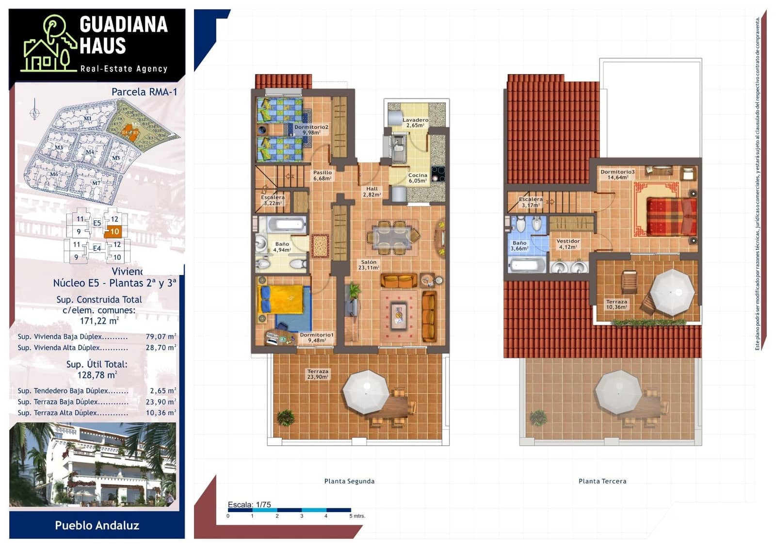 3 soverom Leilighet til salgs i Ayamonte med svømmebasseng - € 220 000 (Ref: 10078573)