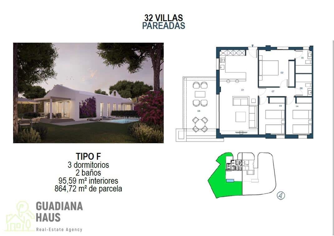 3 bedroom Bungalow for sale in La Antilla - € 501,000 (Ref: 10078587)