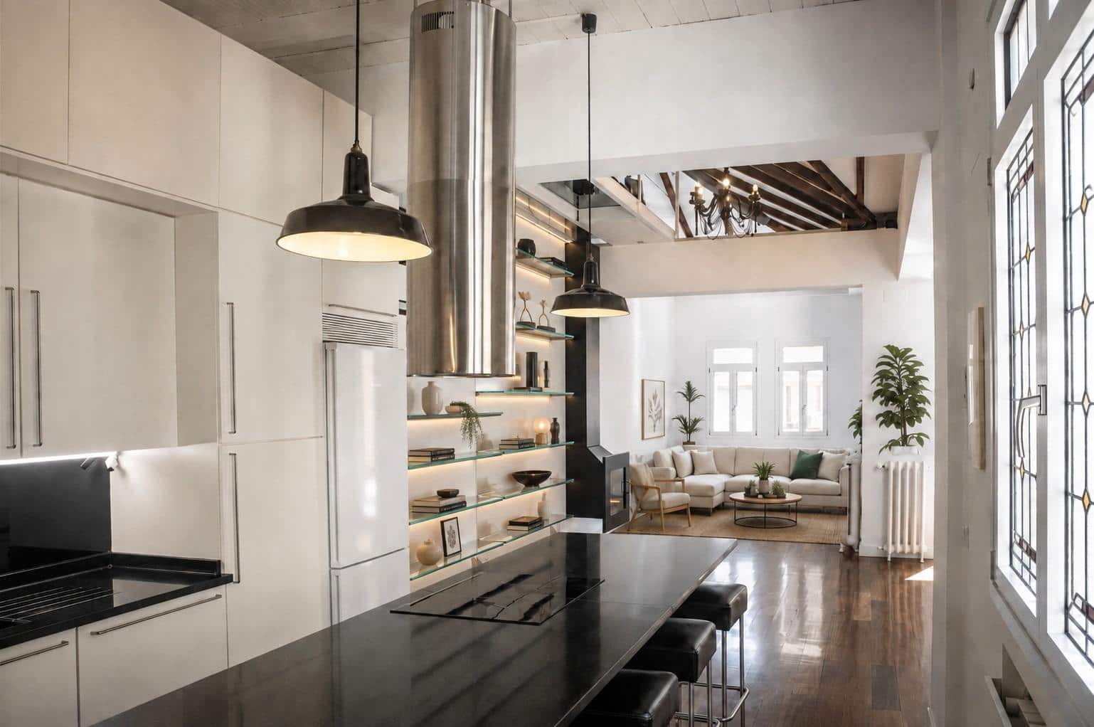 3 Zimmer Penthouse zu vermieten in Madrid Stadt - 3.700 € (Ref: 10021044)