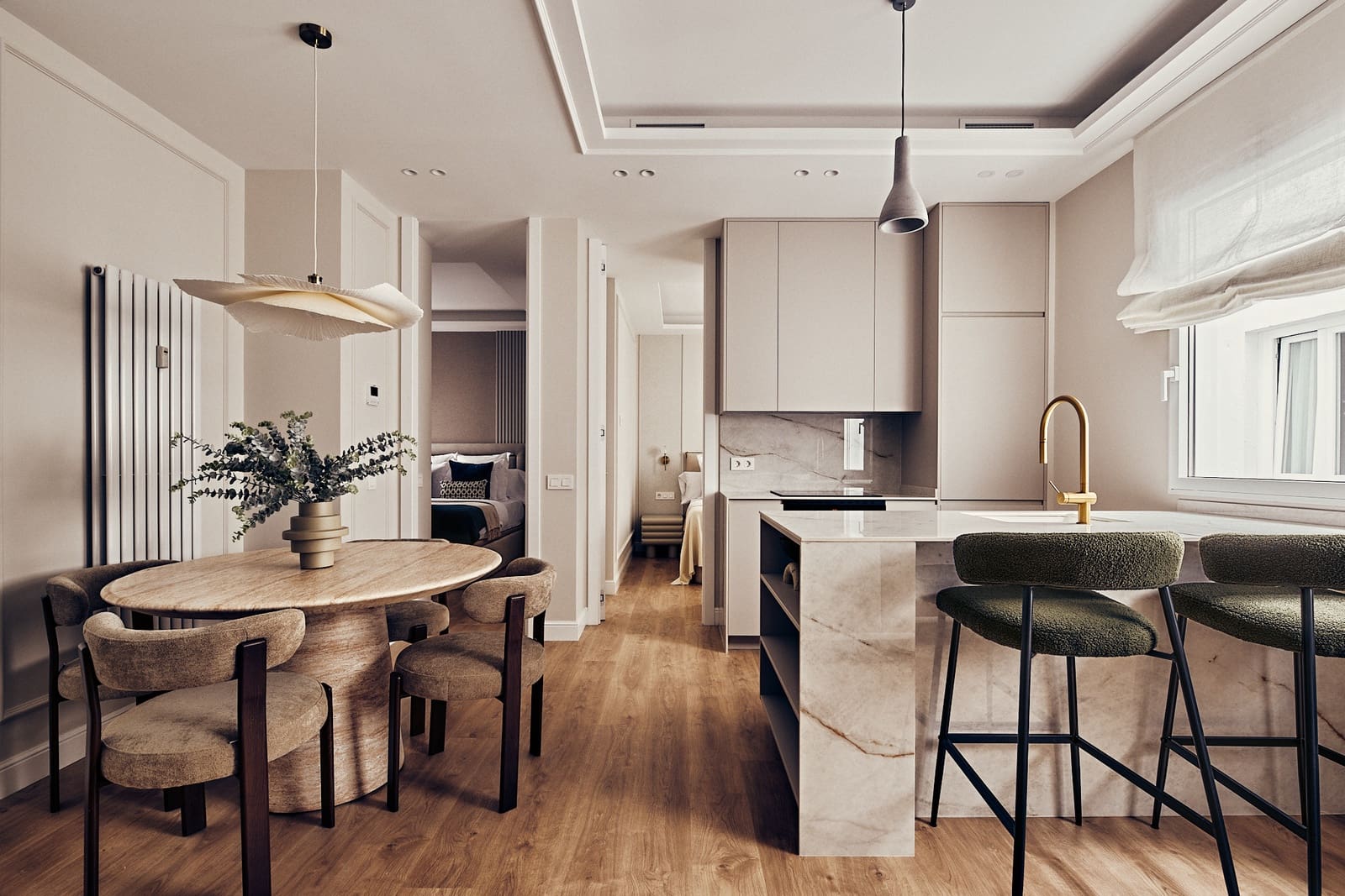 2 soveværelse Lejlighed til salg i Madrid by - € 959.000 (Ref: 9953395)