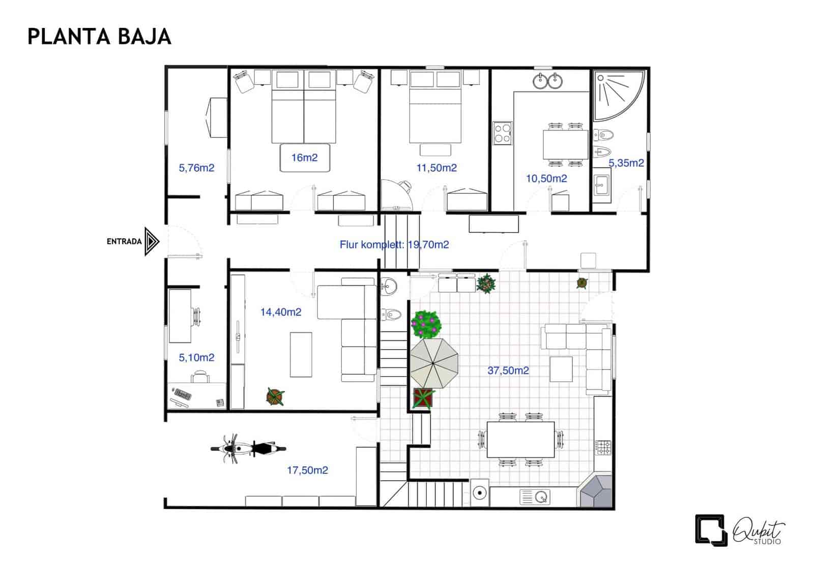 4 quarto Moradia para venda em San Juan de la Rambla com garagem - 366 000 € (Ref: 10163136)