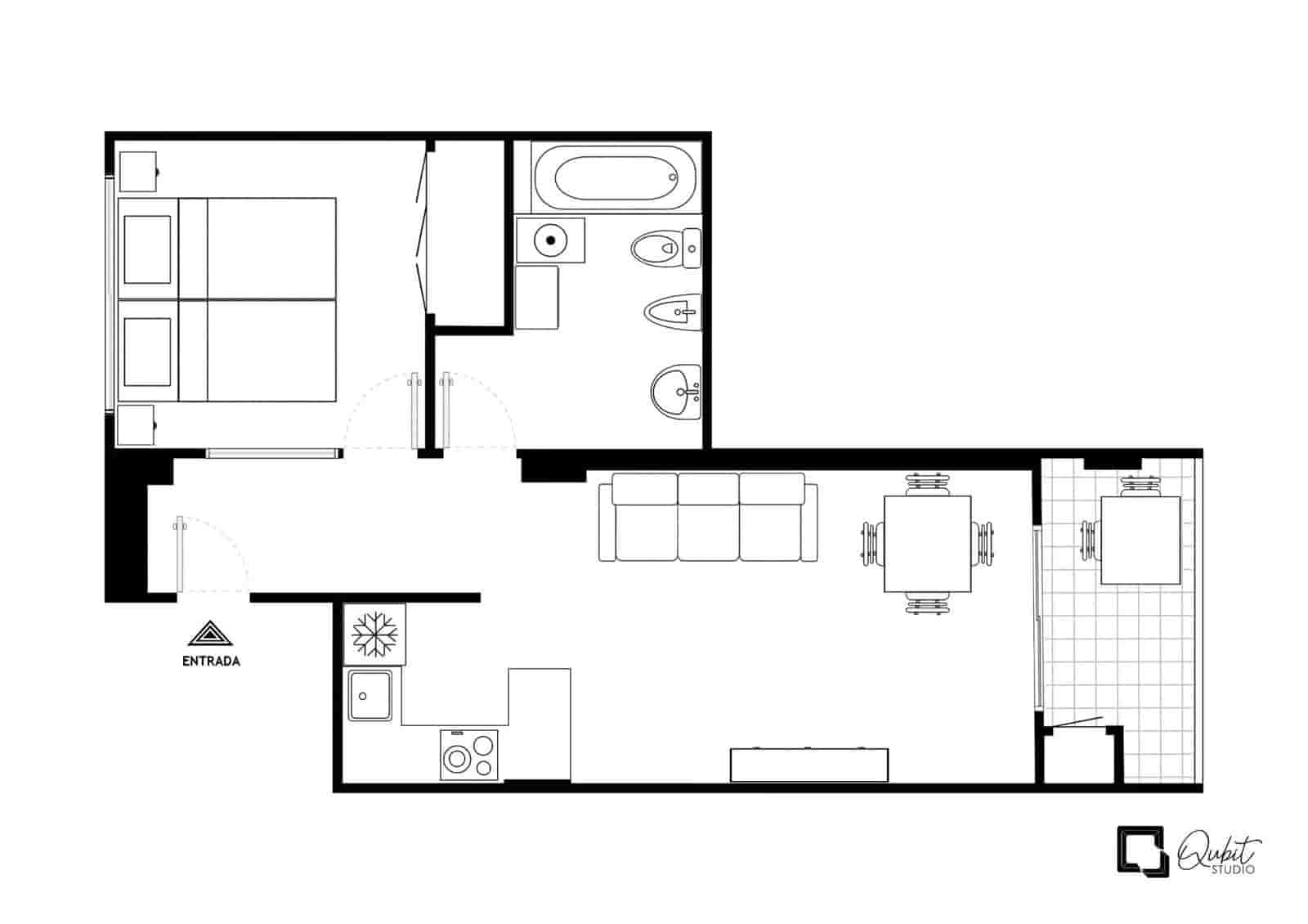Piso de 1 habitación en Los Cristianos en venta con piscina - 223.000 € (Ref: 10180760)