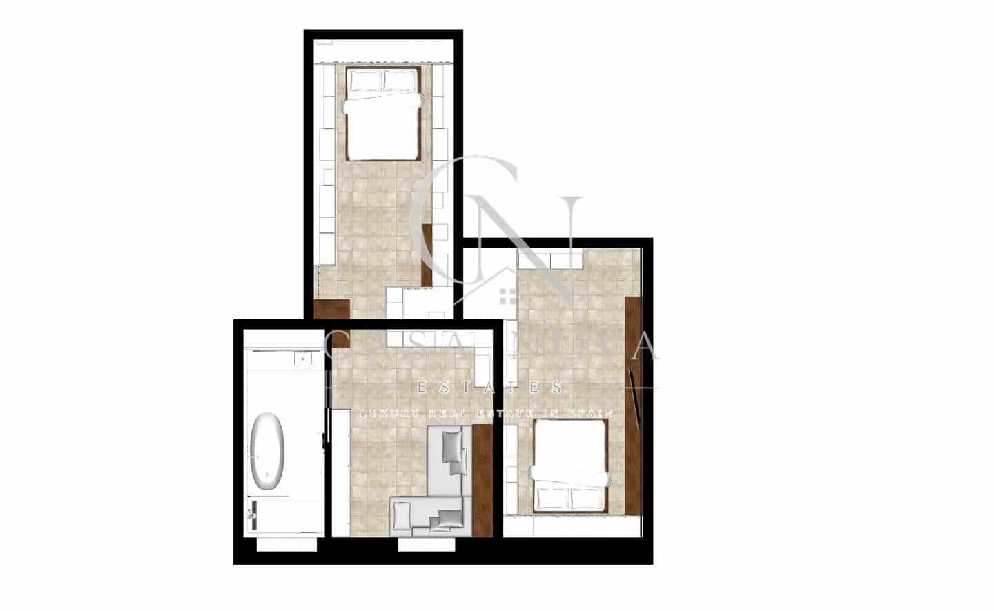 3 makuuhuone Huvila myytävänä paikassa Moraira mukana uima-altaan - 915 000 € (Ref: 10029508)