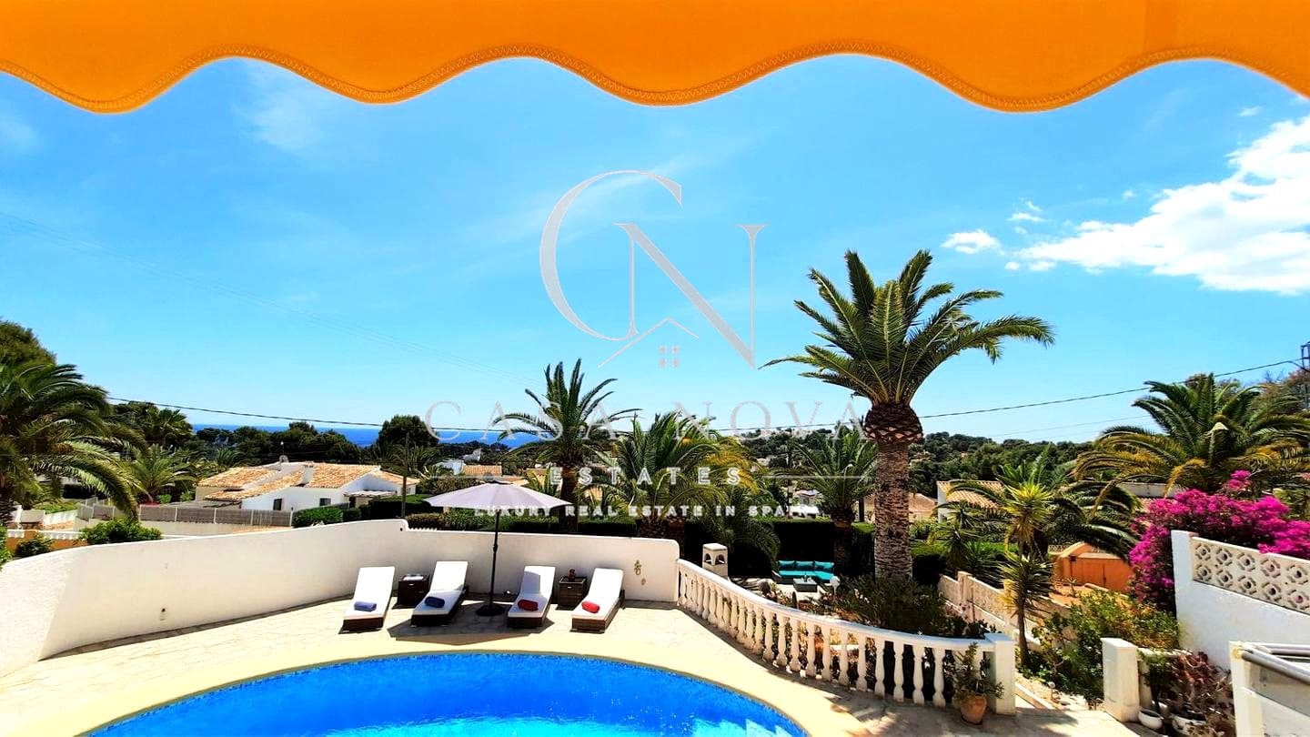 3 makuuhuone Huvila myytävänä paikassa Moraira mukana uima-altaan - 915 000 € (Ref: 10029508)