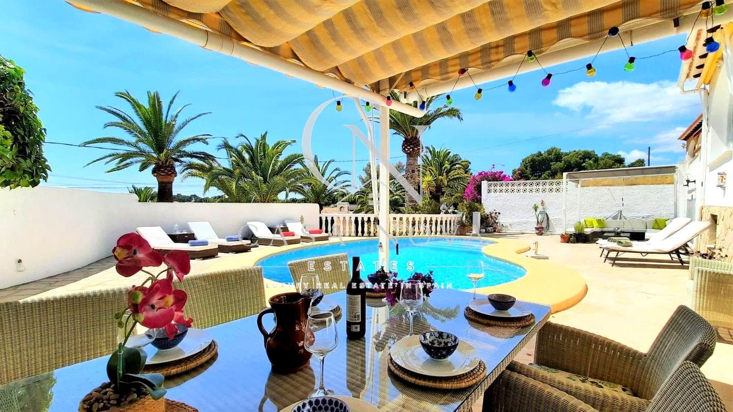 3 makuuhuone Huvila myytävänä paikassa Moraira mukana uima-altaan - 915 000 € (Ref: 10029508)