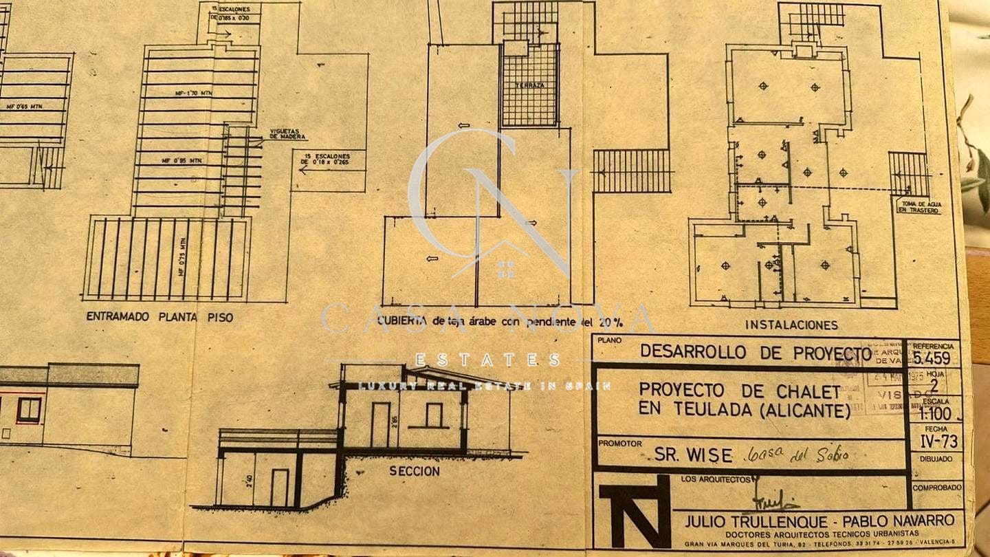 Chalet de 4 habitaciones en Moraira en venta con garaje - 675.000 € (Ref: 10052034)